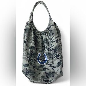 NFL Camouflage Tote Bag with Indianapolis Colts Logo/Med